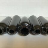 Black tulip flower spike vase