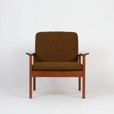Danish Teak Sessel Easy Chair Armlehnen Vintage 60er Mid-Century
