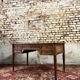 Flat mahogany desk Louis XVI XIX style Century