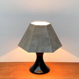 Floor or table lamp in German glass and synthetic cork in M Design style by Ingo Maurer, 1960s.