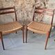 Arne Wahl Iversen - Pair of chairs GS-70 Ed. Glyngore Stolefabrik 1960 DK