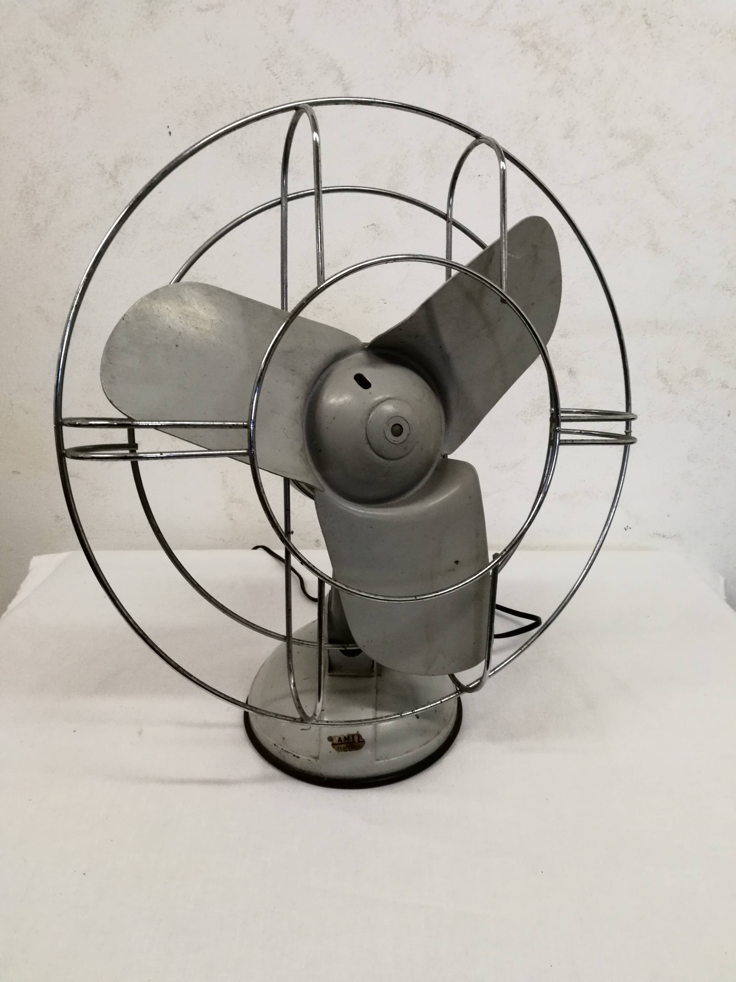 Old LAMEL Vintage electric fan