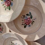 12 Digoin soup plates