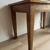 Solid wood desk