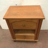 Oak bedside table from the 1940s 20th century