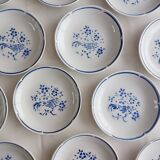 Set of 12 Moulin des Loups soup plates, Alain