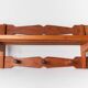 60's coat rack in solid beech