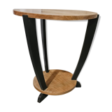 restored art deco round table