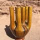 Glazed terracotta tamegroute pottery