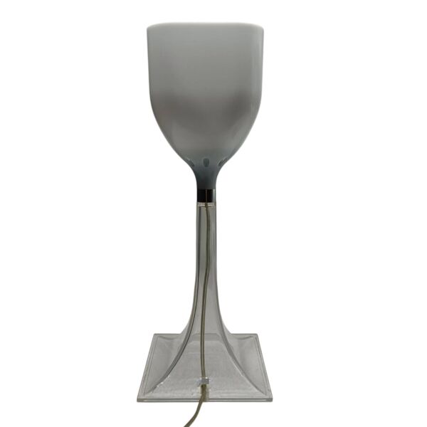 Lampe vintage en plexiglas - design minimaliste années 80