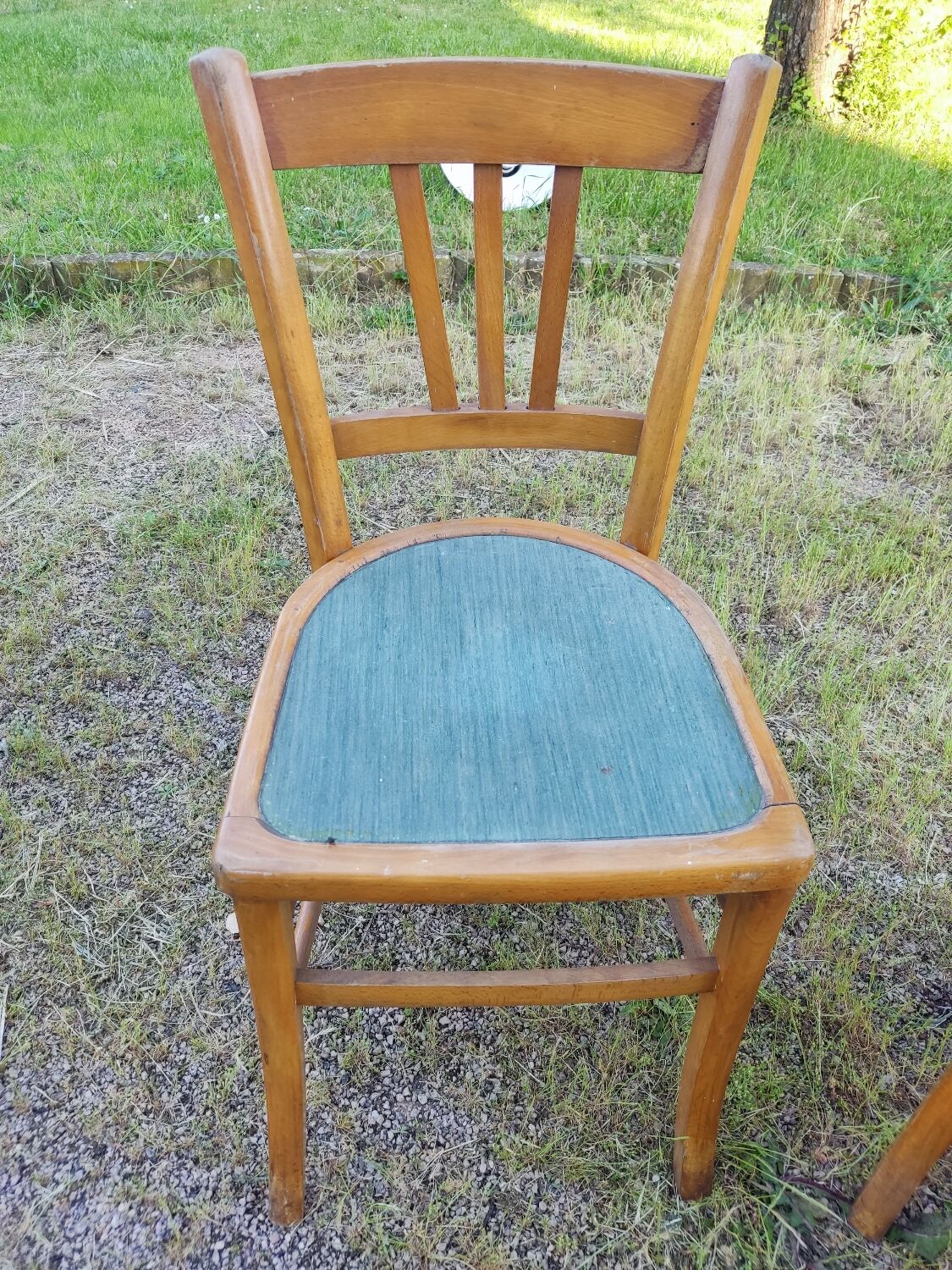 4 chaises en bois marque luterma