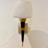 Brass torch sconce