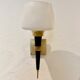 Brass torch sconce