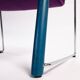Fauteuil lounge Thonet Wulf Schneider s320 en laine violette, années 1980
