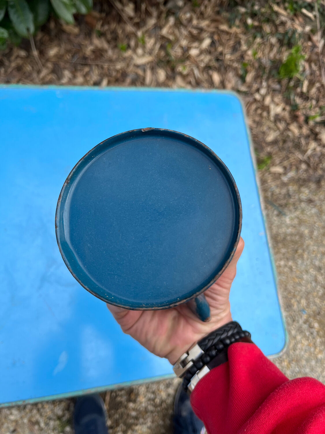 Enamelled coffee maker