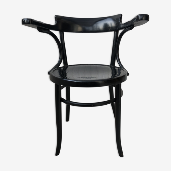 Black wooden chair