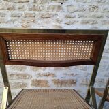 Italian cane folding chairs