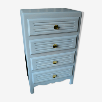 60s grey chest of drawers