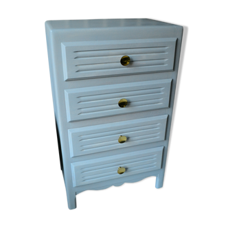 60s grey chest of drawers