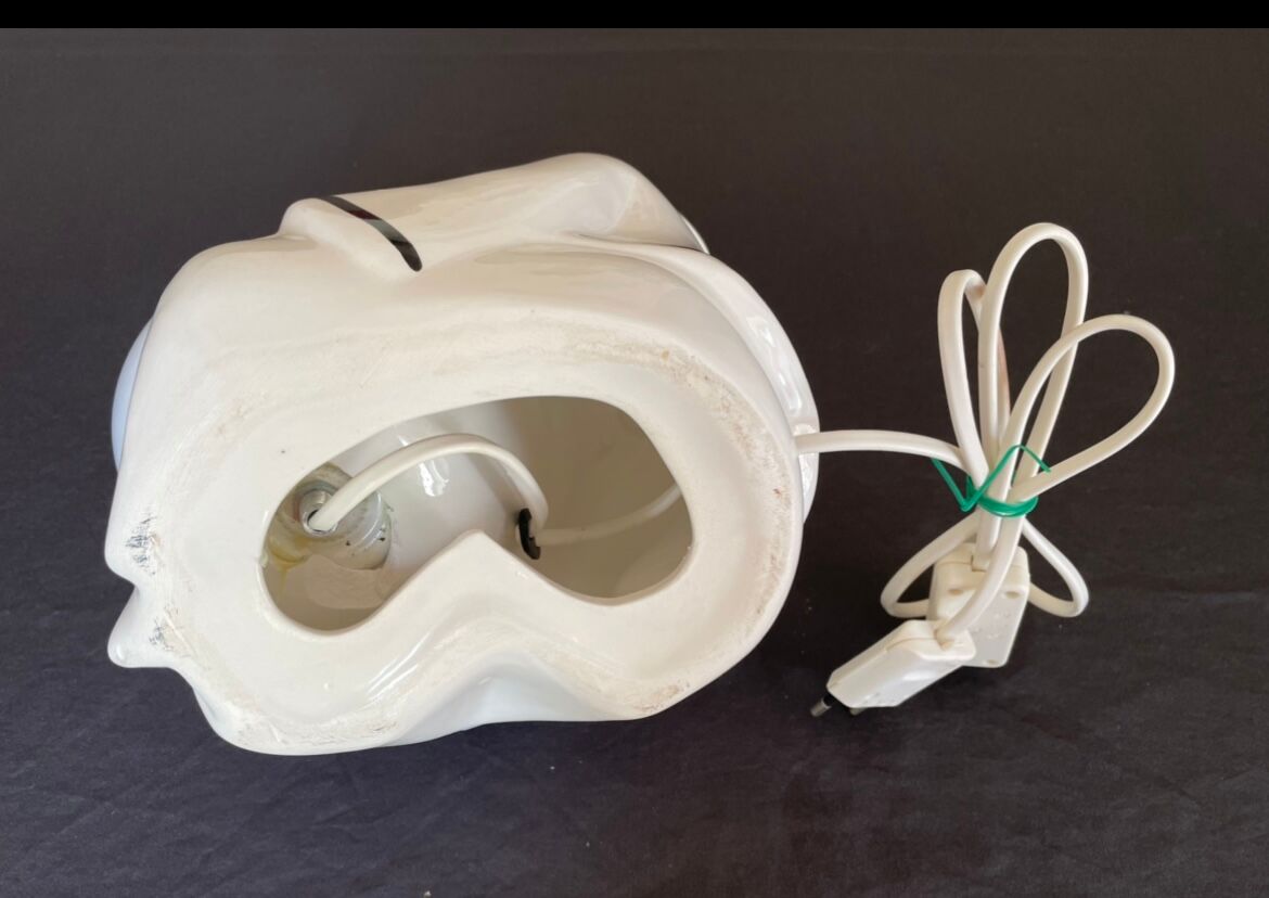 Ceramic lamp Pierrot