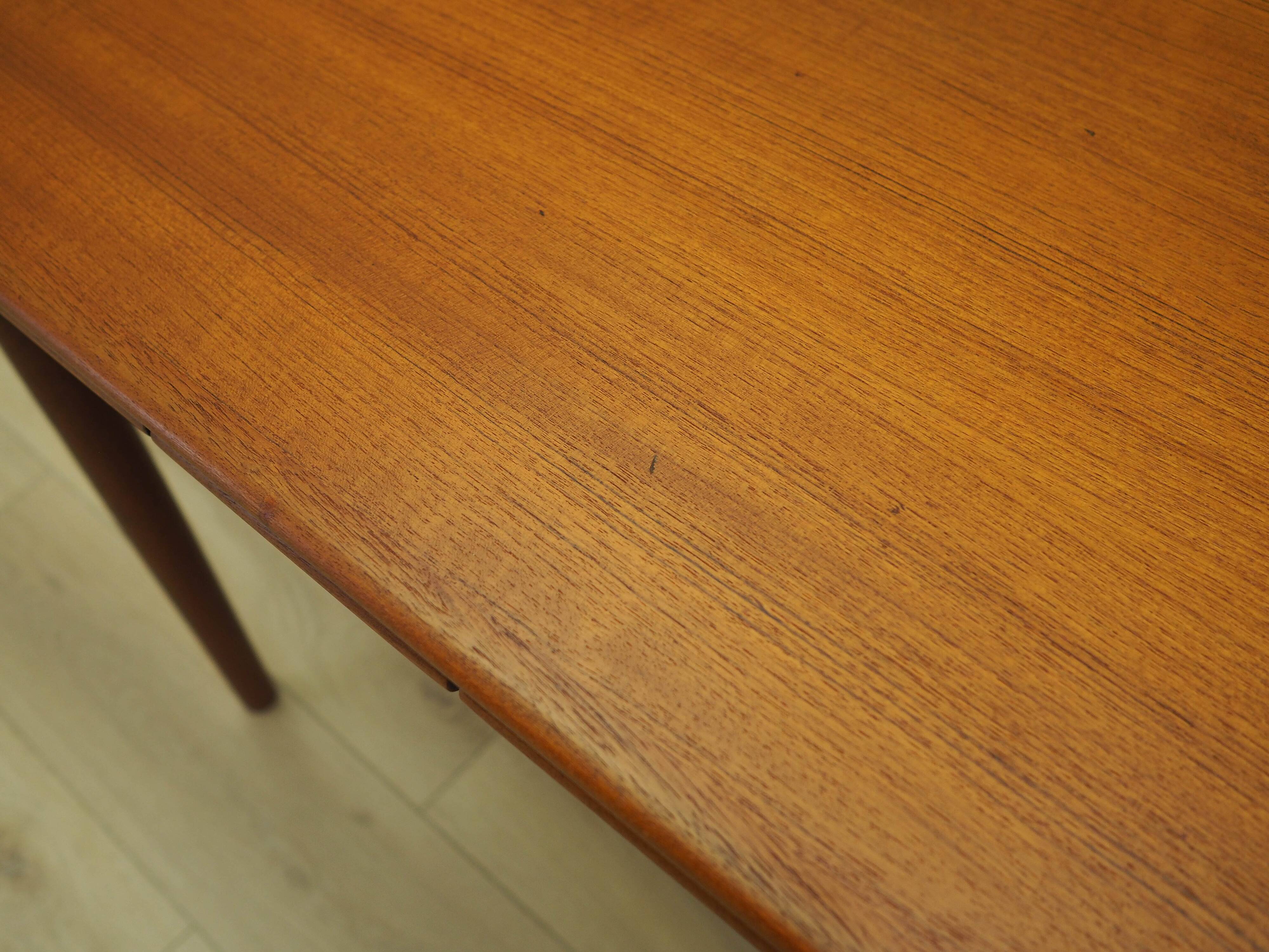 Teak table, Danish design, 1970s, production: Denmark