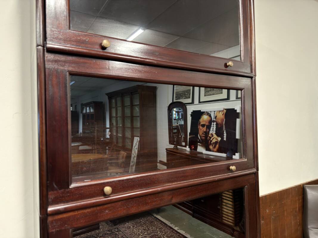 Classic English Globe Wernicke Bookcase