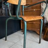 Vintage schoolmaster armchair