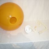 Floor ball lamp from the 60s - 70s