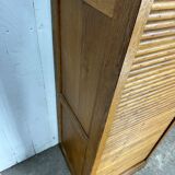 Large oak filing cabinet