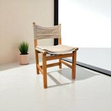 Tomas Jelinek Kotka Chair for Ikea pine and linen 1970s