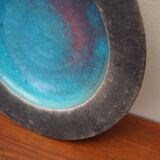 Ceramic platter, Danish design, 1960s, production: Denmark