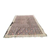 Large old carpet