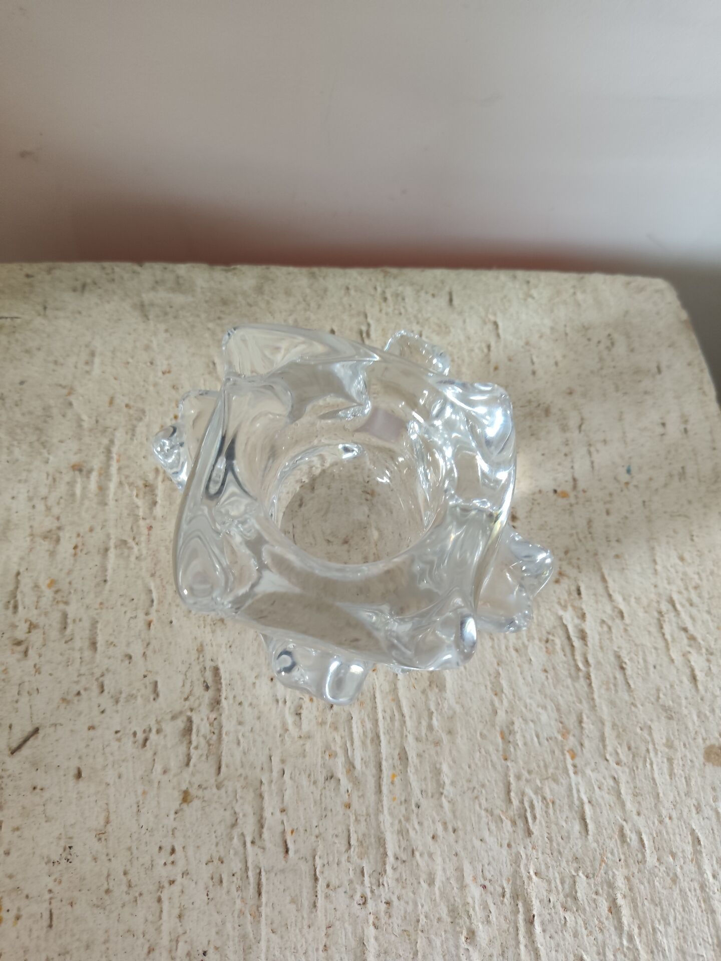 Crystal ashtray catchall Schneider