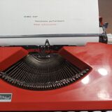 Hermes baby orange typewriter