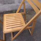 2 folding chairs from the 80s and 90s