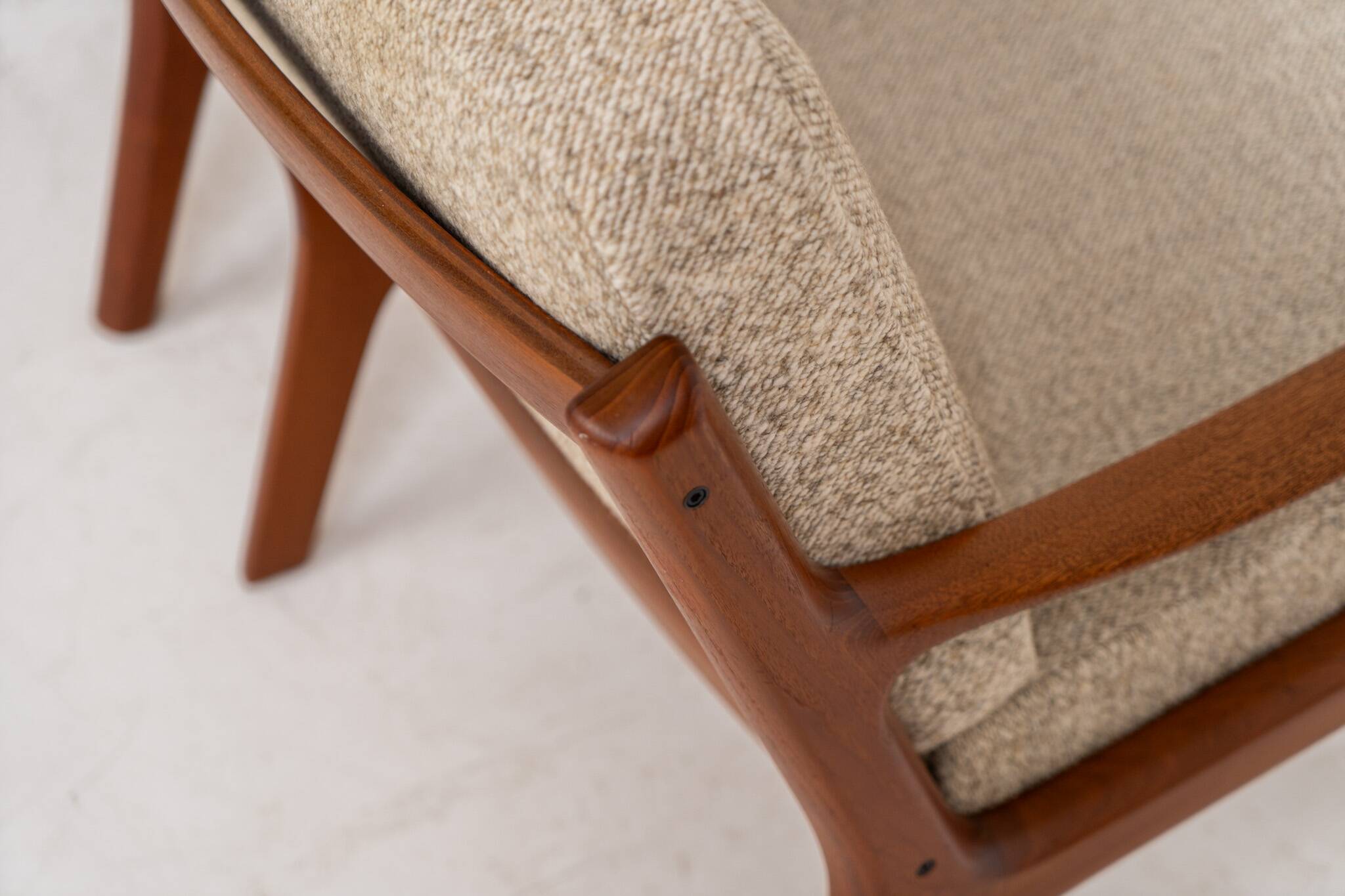Pair of “Senator” easy chairs by Ole Wanscher for France & Son