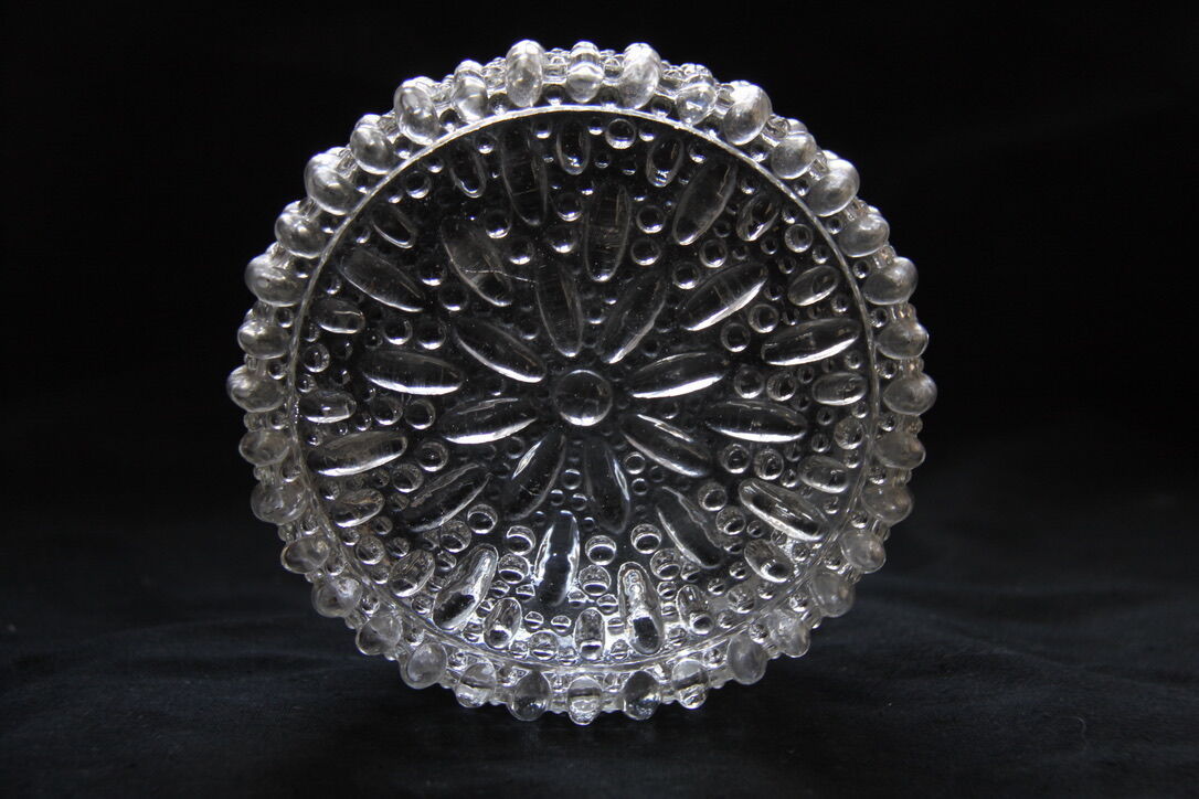 Paire de plafonniers verre bulle minimaliste
