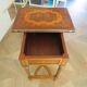 Rare - portfolio game table in marquetry and decorative bronze - Louis XVI style - Early 1900