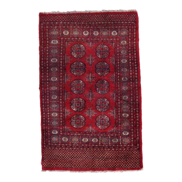 Handmade Indian Indian vintage rug 100cm x 151cm 1950s