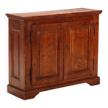 Antique pine buffet with panels, Italy, mid-19th century