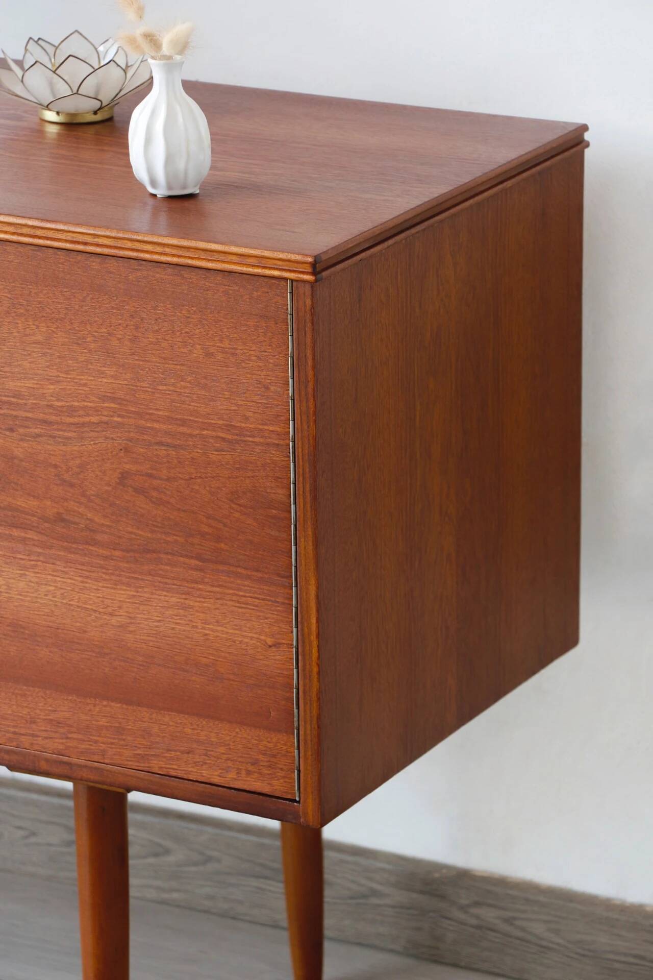 Petite enfilade scandinave sapelli – Design anglais années 60