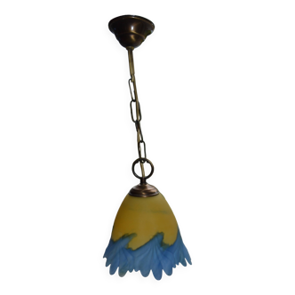 Old glass paste lamp