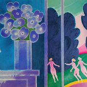 Albert zavaro : les trois grâces - lithographie originale signée