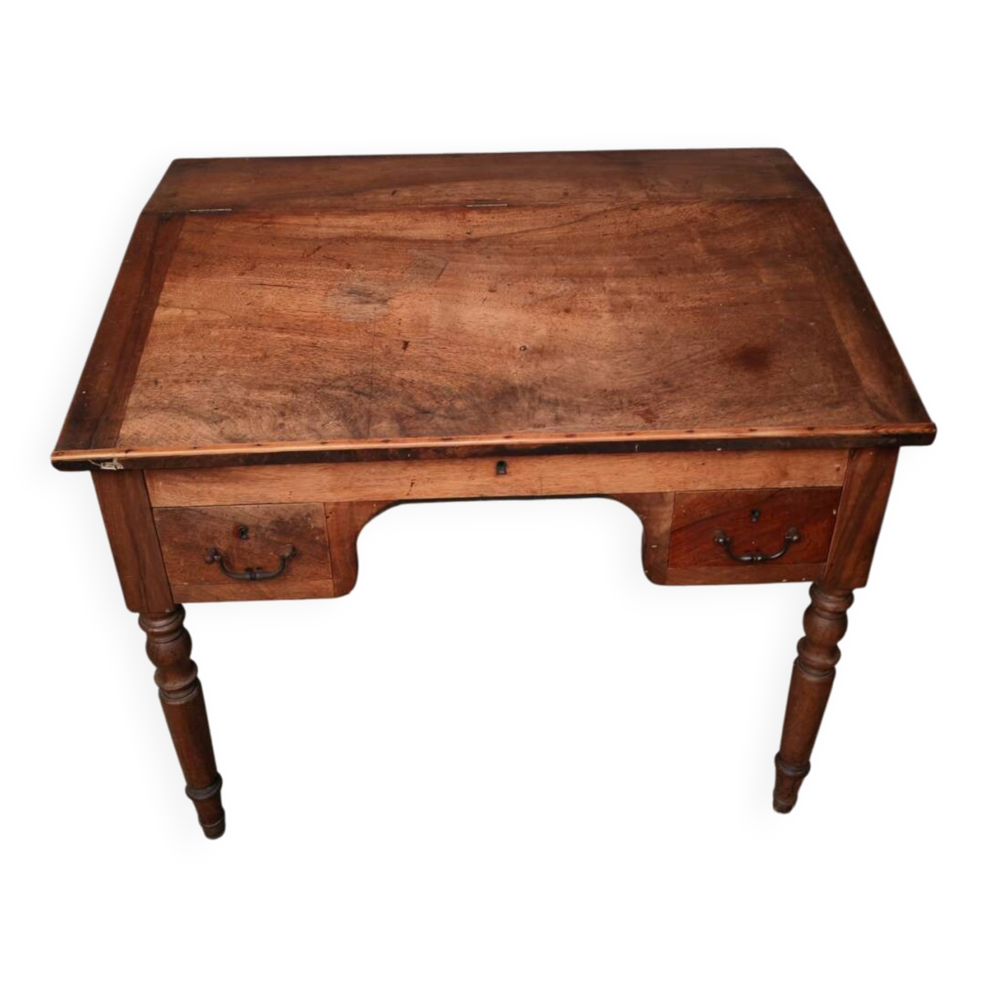 Large antique desk type bureau