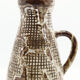Brutalist pitcher of the Atelier du Vieux Moulin in enamelled earth of Vallauris