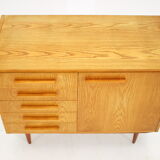 1970s Maple Cabinet or Chest Of Drawers, Czechoslovakia