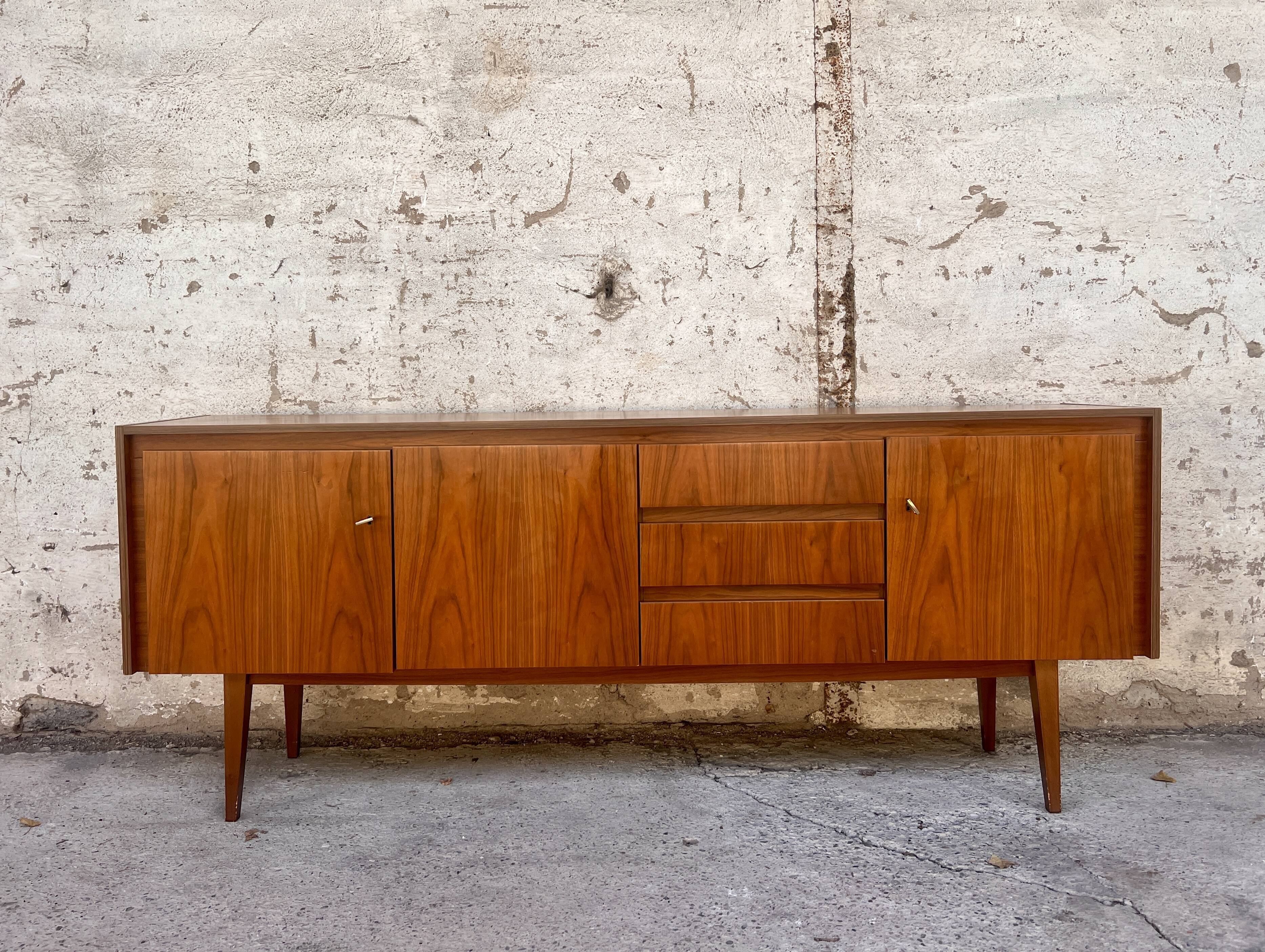 Vintage TV/hi-fi cabinet sideboard