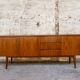 Vintage TV/hi-fi cabinet sideboard
