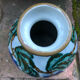 Vase art deco decoration with wisteria signed camille tharaud