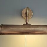 Vintage 80s brass picture light Ikea